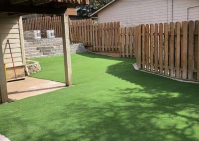 42a Res Synthetic Turf Backyard